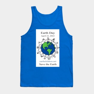 earthchildren Earth Day 2023 Logo 2 Tank Top